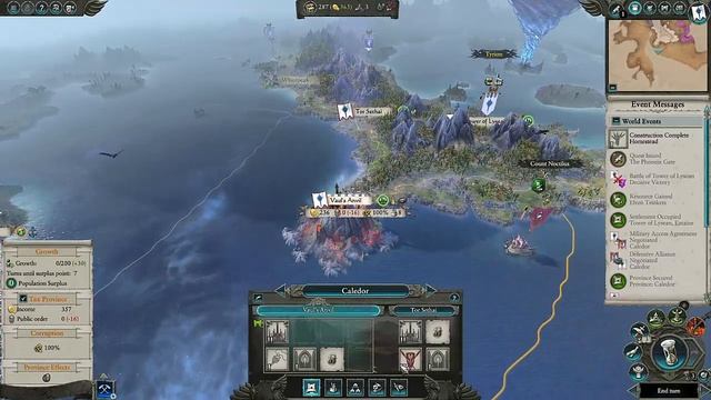 High Elf CONFEDERATION Guide 1/2 - ALL Lords Turn 30 GUARANTEED (P1 Save Imrik Turn 8) смотреть онлайн