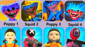 Squid Game VS Poppy Playtime - Кто лучше