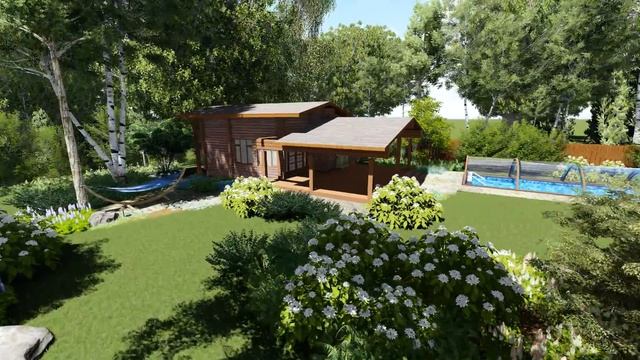 Ландшафтное проектирование лесного участка смотреть онлайн