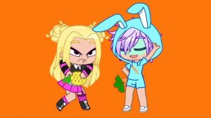 Чудо Чай и Роблокс Квин (Морковка против Ананас) Гача Клуб, Лайф