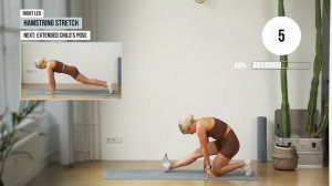 Day 7 #levelup - 20 MIN FULL BODY STRETCH - Home Routine, improve flexibility & mobility