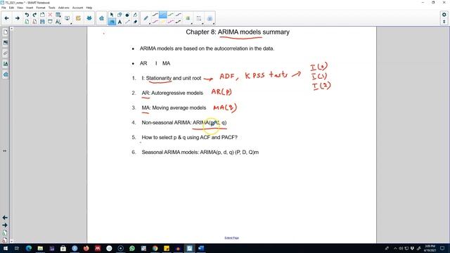 8.24: ARIMA models summary смотреть онлайн