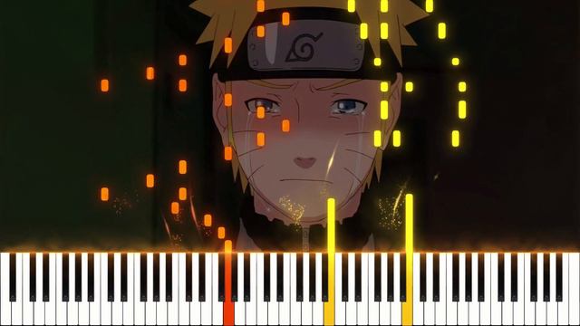 Despair - Naruto Shippuden Soundtrack | Piano Tutorial смотреть онлайн