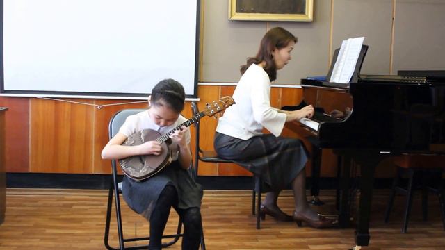 Долхонова София, 8 лет, Ю. Забутов. "Бабушкины ходики" смотреть онлайн
