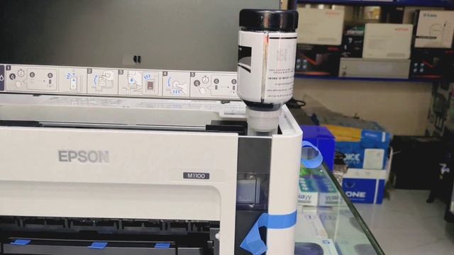 Epson M1100 EcoTank Printer Unboxing & Review смотреть онлайн