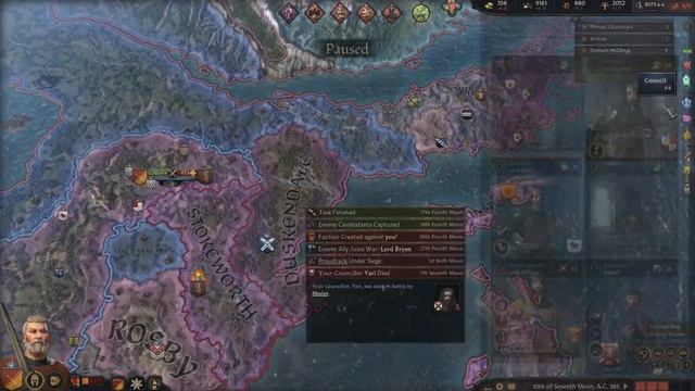 Crusader Kings 3 | AGOT - A Game of Thrones Mod | The Crownlands | Episode 21 - Stressed & Success смотреть онлайн