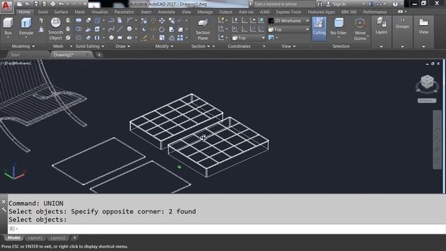 Autocad modern furniture design making || sofa chair смотреть онлайн