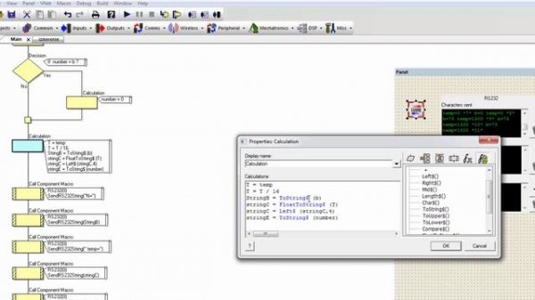 FLOWCODE УРОК 19 DS18B20