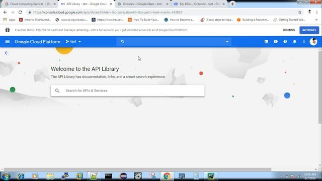 Google Cloud Account Creation | API Key | Service Enable {in தமிழ்} смотреть онлайн