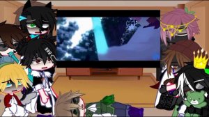 mcyt react to nightmare vs technoblade