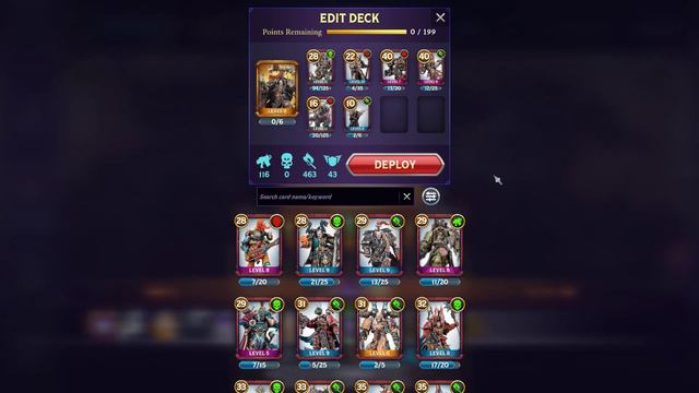 Abaddon Deckbuilding Guide - Warhammer Combat Cards смотреть онлайн