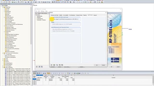 FAQ 004361 | How do I activate or run RF‑/STEEL Cold-Formed Sections? смотреть онлайн