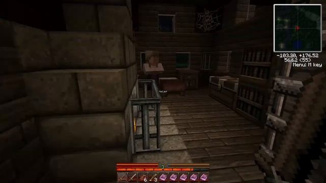 Herobrine's Mansion Part 1 - Minecraft Adventure Map смотреть онлайн
