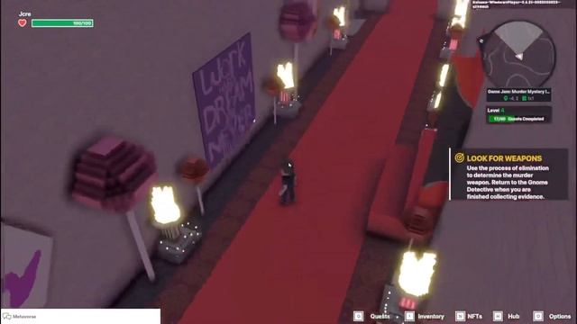 Murder Mystery In Candyverse Game Jam ALPHA SEASON 2 QUEST Quick GUIDE - SANDBOX GAME PLAY