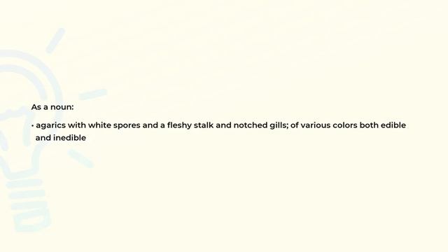 What is the meaning of the word TRICHOLOMA? смотреть онлайн