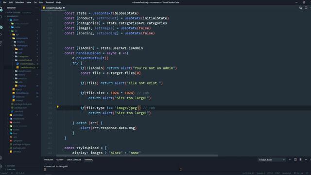 MERN | Build a Ecommerce Website #17 - [ Client ] Create Product [2] смотреть онлайн