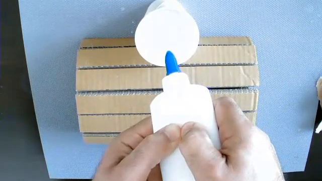 DIY-How to make a cardboard jewelry box that looks like a tree log? Very easy. смотреть онлайн