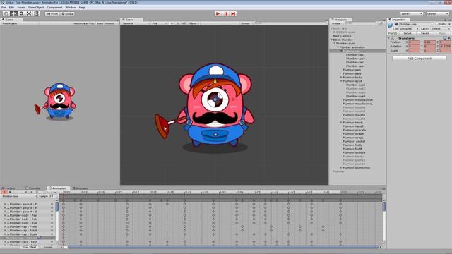 Способы 2D анимация спрайтов в Unity 3D смотреть онлайн