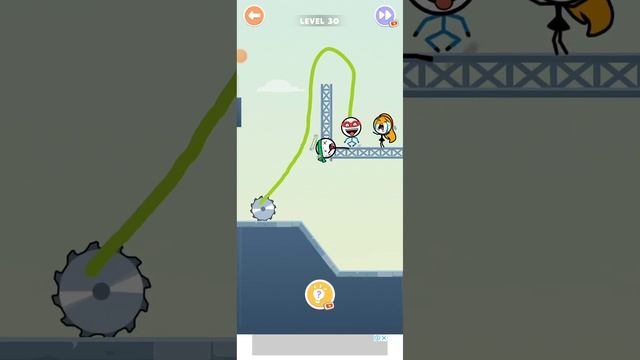 attack draw line weegoon gameplay walkthrough all levels 1-50 смотреть онлайн