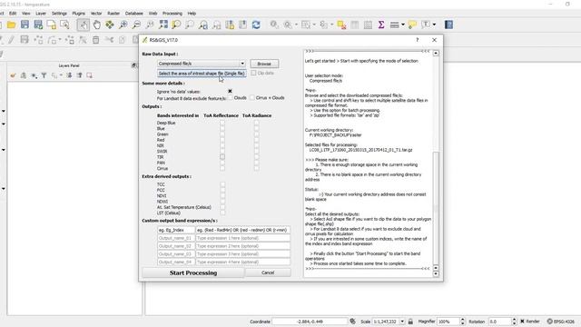 Calculating Land surface temperature using Landsat 8 Imagery || QGIS Tutorial смотреть онлайн
