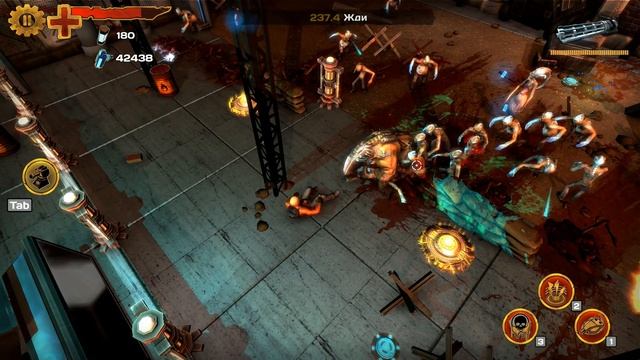 Guns'n'Zombies. Игра от российских разработчиков, где есть пушки и... зомби #6. смотреть онлайн