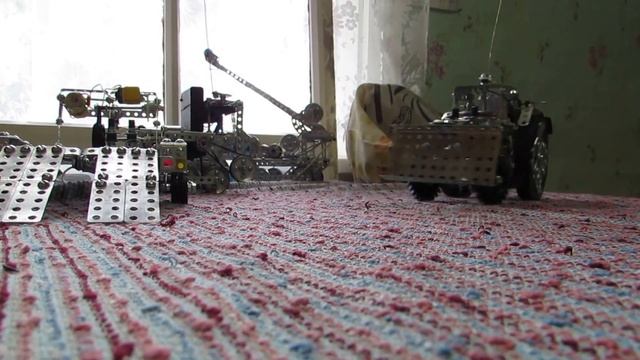 самодельный трактор съезжает с трала металлический конструктор смотреть онлайн