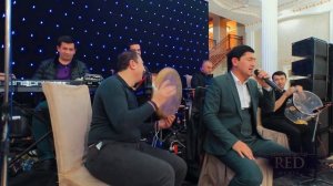 Дилмурод Абдуллаев ва Дилшод Йулдошев жамоамиз аъзоси Рустамжон тўйларида жонли ижрода Риштонда