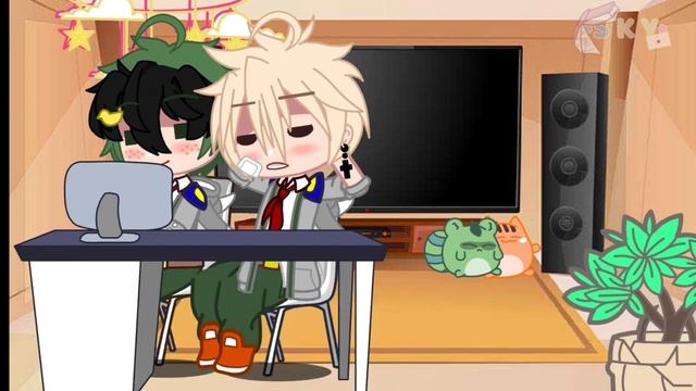 |•?Cannon Bakugo and Deku reacts to their ships!?•| | Read desc | •S K Y• смотреть онлайн