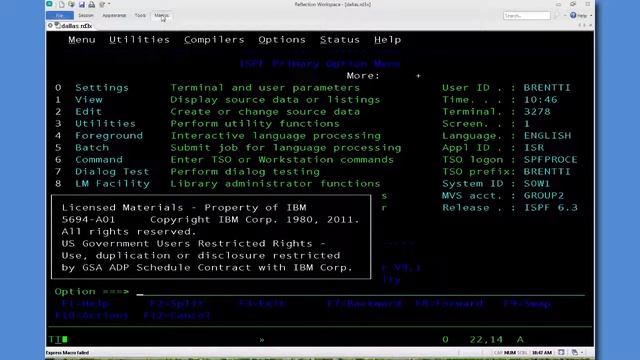 An Introduction to the Express Macro for Reflection Desktop 16.1 смотреть онлайн