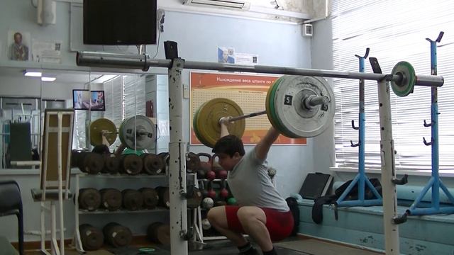 Мезецев Алексей,14 лет, вк 85 Рывок 85 кг Есть личный рекорд! смотреть онлайн