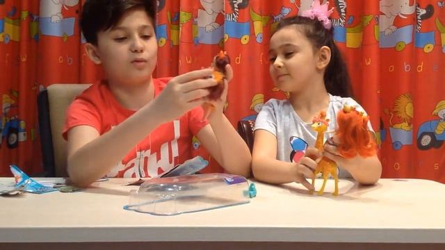 Enchantimals. Распаковка Куклы их Питомцы