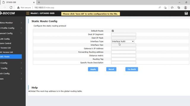 BDCOM GPON OLT (GP3600-08B) Management IP and PON Wise Vlan Configuration from GUI Mode смотреть онлайн