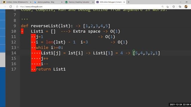 Space Complexity in python||day22 смотреть онлайн