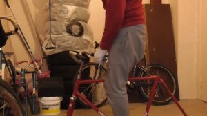 РЕСТАВРАЦИЯ велосипеда ХВЗ Украина 1 серия.Вилка, руль ,каретка.