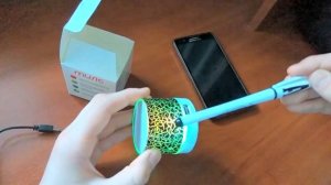 Обзор bluetooth-колонки «Music Mini Speaker» (Светящаяся колонка)