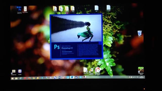 Тестирование скорости ssd crucial. Запуск photoshop. смотреть онлайн