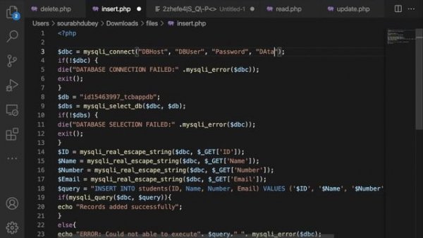 How To Connect MIT App Inventor To MySQL | Insert Data in MySQL | PHP