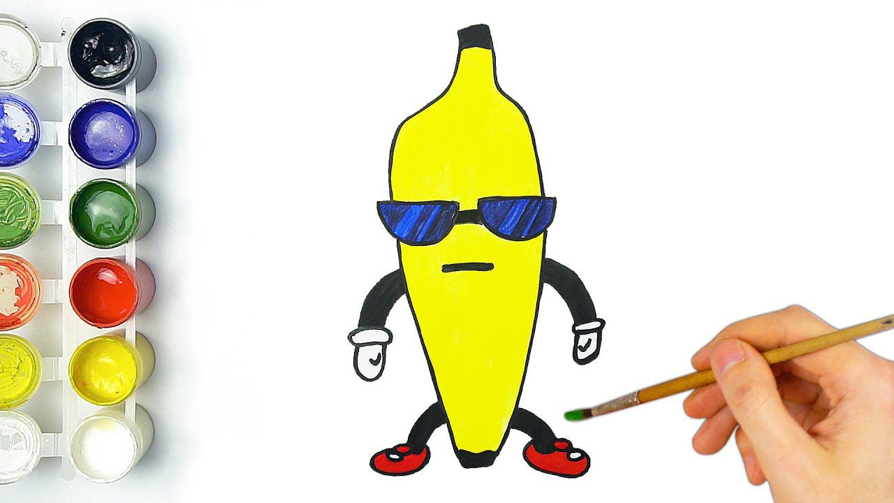 Como DESENHAR A BANANA GUY Do STUMBLE GUYS - Como DIBUJAR A BANANA GUY De STUMBLE GUYS