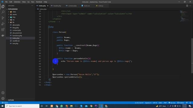 How the magic method construct and destruct methods work in PHP? Bangla Tutorial смотреть онлайн