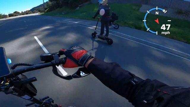 Dualtron Thunder 2 gets SMOKED by Rion Thrust & Custom Electric DirtBike! смотреть онлайн