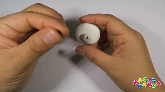 Лепим полярного медведя из пластелина. смотреть онлайн