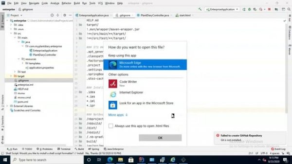 IntelliJ IDEA, Git, Github, and .gitignore: Share an IDEA Project on GitHub.com