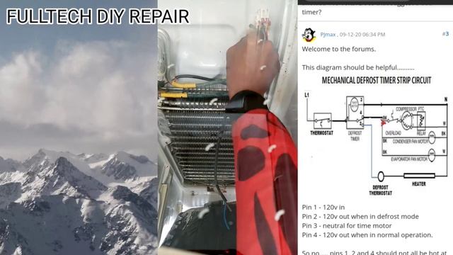 How To Convert Digital Ref From Electronics To Manual Mechanical Defrost Timer