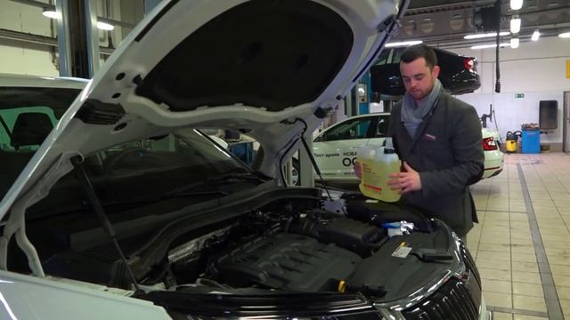 Заливаем жидкость в бачок омывателя смотреть онлайн