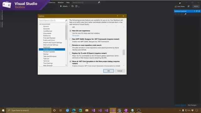 Use an Existing .NET Core Project Template смотреть онлайн