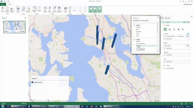 Create Stunning 3D maps in Excel (really simple to use) смотреть онлайн