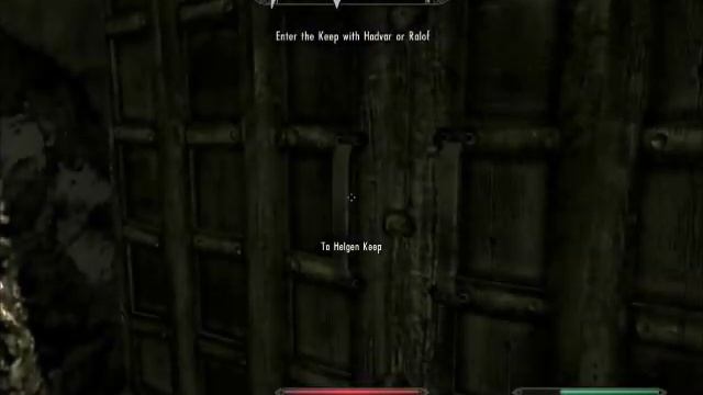 The Elder Scrolls V: Frozen playthrough part 1-Escaping from Helgen смотреть онлайн