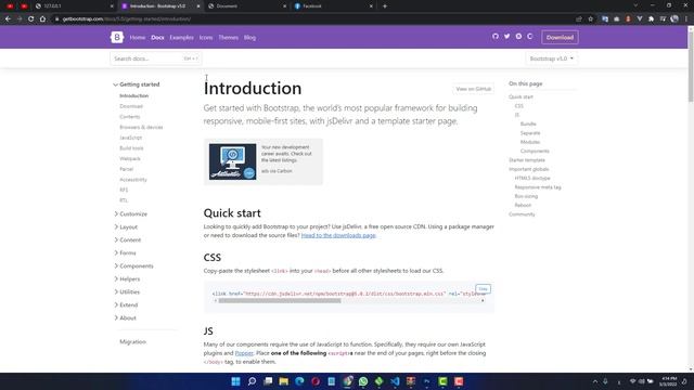 01- تعلم بوتستراب 5  - المقدمة | Learn Bootstrap 5 - Introduction