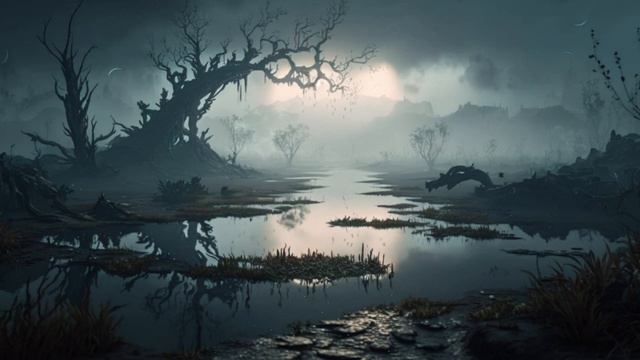 Deep in the Misty Swamp | FANTASY NATURE AMBIENCE MYSTERY SOUNDSCAPES смотреть онлайн
