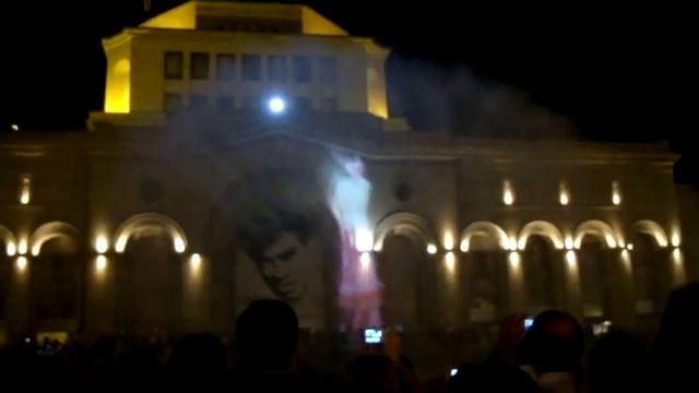 Поющие фонтаны.Ереван. Испанский танец смотреть онлайн